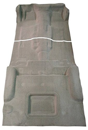 Automotive Carpet Compatible with 2002 to 2009 GMC Envoy, Complete Kit (with Massback) (8075-Medium Grey Plush Cut Pile)