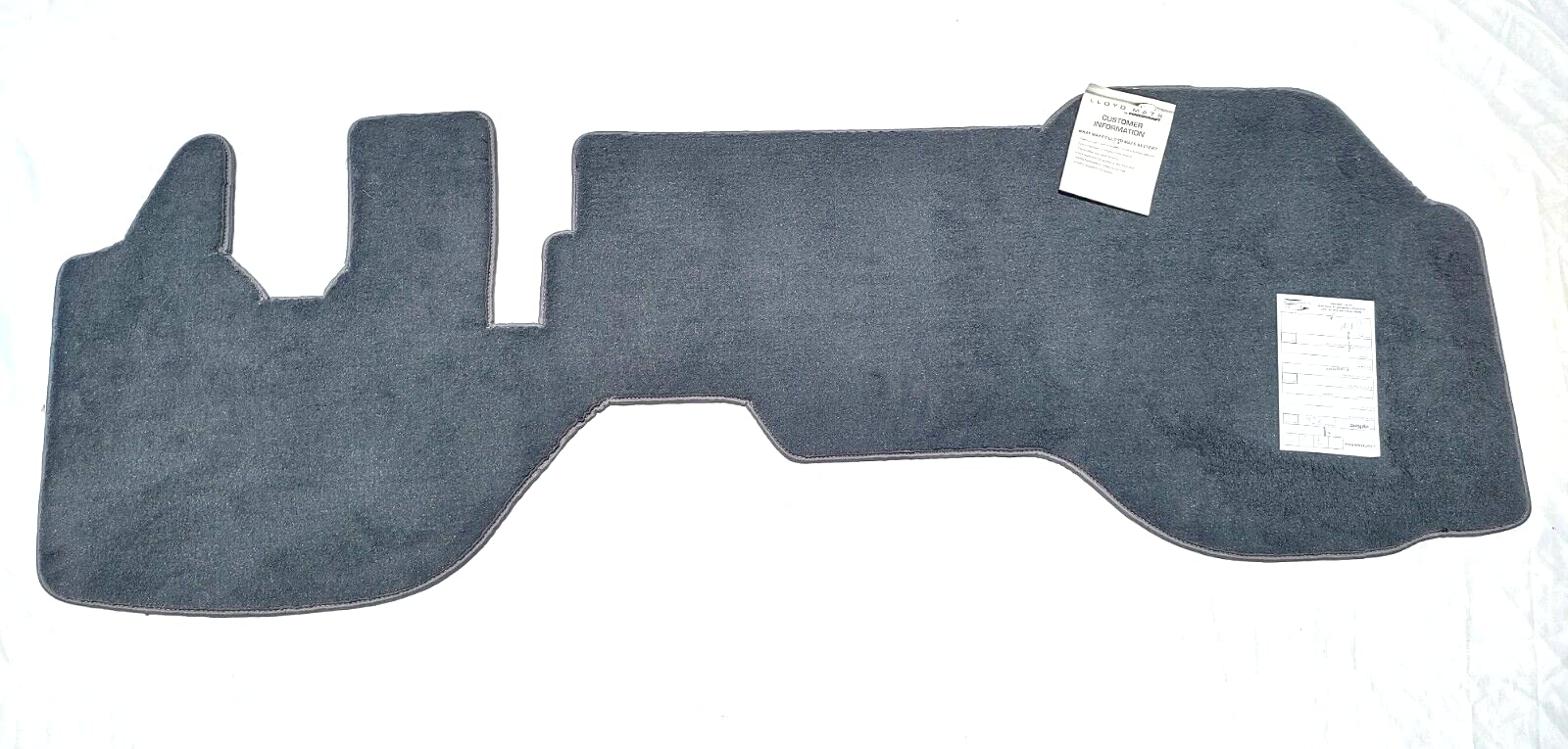 Lloyd Mats Smoke Gray Carpet Floor Mat Compatible with Isuzu 2007-2023 NPR(and-HD) NQR NRR - All Diesel Trucks ONLY Models