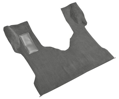 Molded Cutpile Passenger Area Carpet Flooring fits 2003-2018 Ford E-450 Super Duty Van Fits Gas or Diesel (Black)