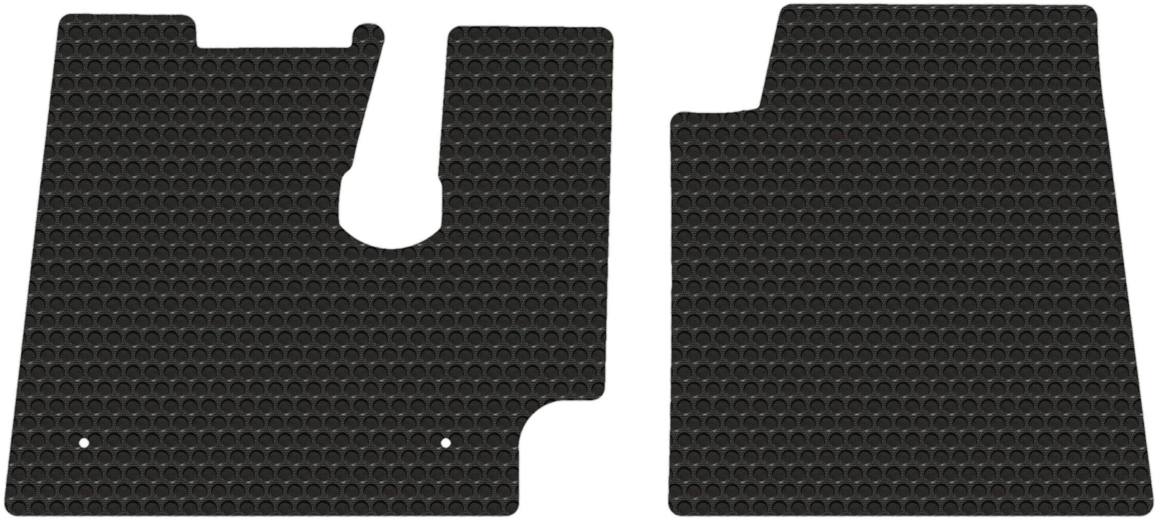 Lloyd Mats All-Weather Rubber Floor Mats Compatible with Kenworth T600 660 800 W900 C500 Fits from July 2005-2020 - Pick Black Gray or Tan