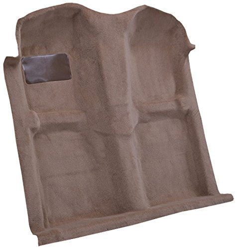 Replacement Auto Carpet Floor Liner - Molded Cutpile - fits 1994-2004 Ford Mustang Coupe Convertible (Light Titanium)