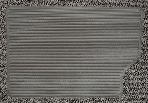 Replacement Auto Carpet Floor Liner - Molded Loop - fits 1965-1972 Ford F-100 Regular Cab 2WD Automatic 3 Speed w/Gas Tank in Cab Column Shift (Red)