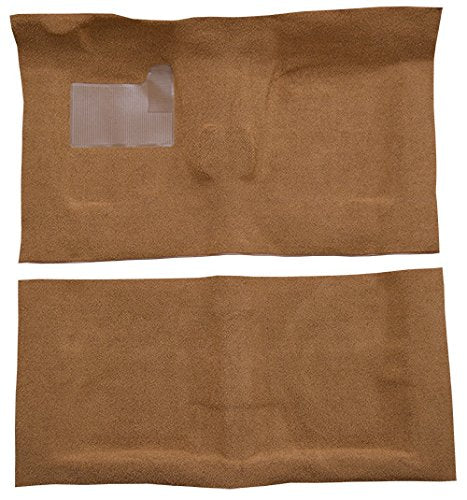 Replacement Auto Carpet Floor Liner - Molded Loop - fits 1968-1972 Chevrolet Chevelle 2 Door 4 Speed Manual Bench Seat with 4sp Hump (Black)