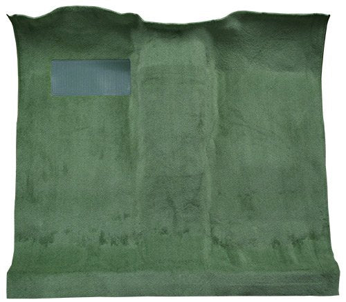 Auto Carpet Floor Liner - Passenger Area - Molded Cutpile - fits 1975-1977 Chevrolet K5 Blazer (Black)