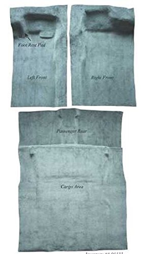 ACC Carpet Kit Compatible with 2001 to 2008 Chrysler PT Cruiser, Complete Kit, Hardtop (8078-Dark Grey Plush Cut Pile)