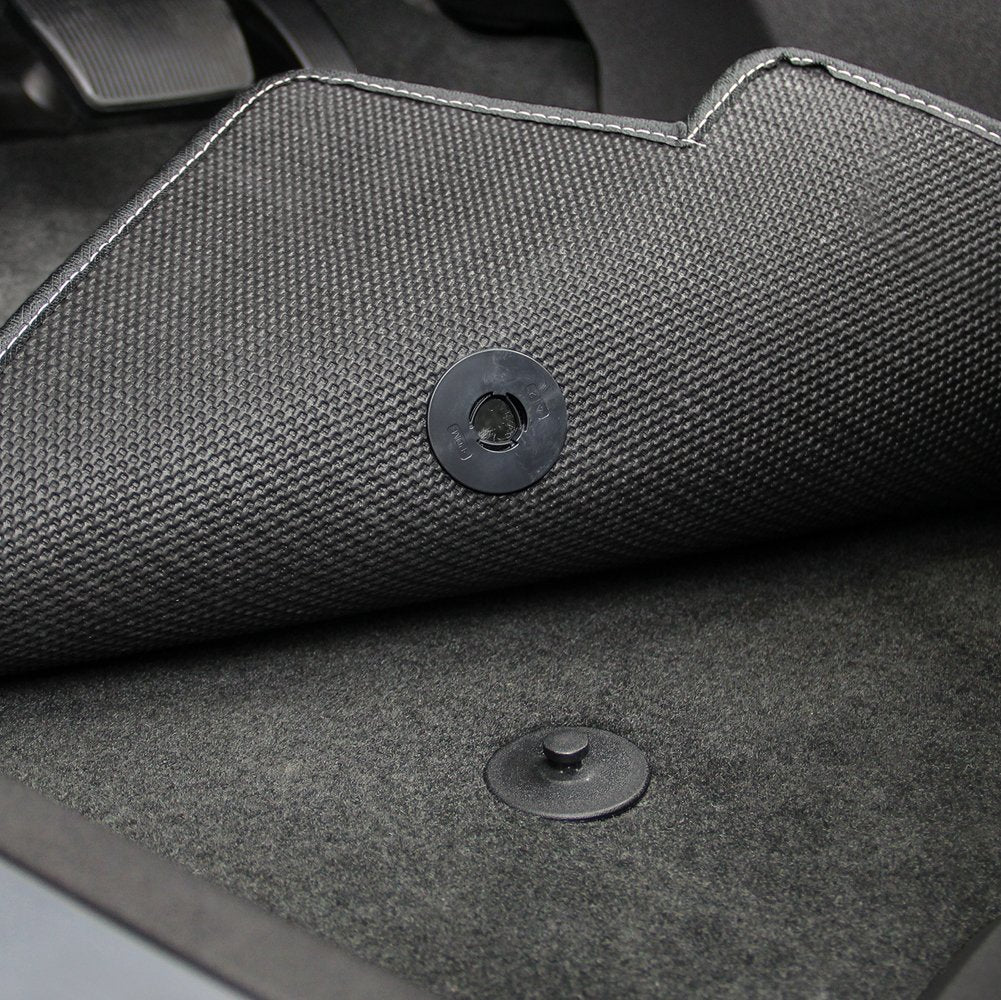 CTS AWD COUPE 2011-2015 4Pc Mats EBONY ULTIMAT CADILLAC LOGO