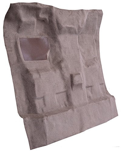 Replacement Auto Carpet Floor Liner - Molded Cutpile - fits 2008-2016 Ford F-250 Super Duty Regular Cab (Black)