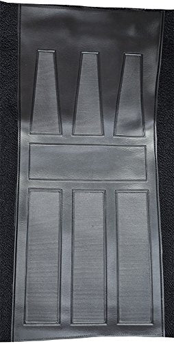 Complete Carpet Flooring Molded Loop fits 1969-1971 Ford Torino GT 2 Door Hardtop Fastback Automatic with 2 Black Inserts (Black)