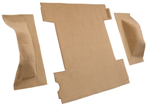 Molded Cutpile Cargo Area Carpet Flooring - fits 1983-1993 Dodge Ramcharger (Black)