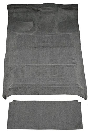 ACC Carpet Kit Compatible with 1987 to 1997 Ford Crew Cab Pickup Truck, 2 WD Automatic Gas (8075-Medium Grey Plush Cut Pile)