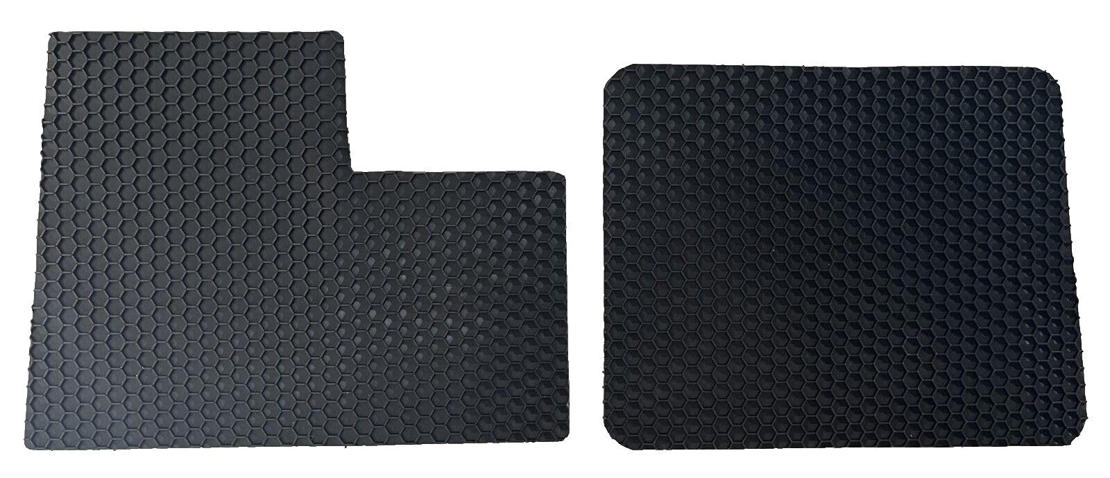 Generic Custom Fits Peterbilt 2005 & Newer 335 357 378 379 385 386 Black Rubber Floor Mats - 2 Piece, HONEYV3555C