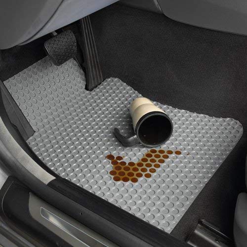 Downard Automotive Mat Compatible with Ford Econoline E-Series Vans - Custom Fit All-Weather Rubber 1 Piece Front Floor Mat Fits All 2006-2021 - Pick Color